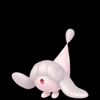 Pokémon HOME Shiny Hatenna sprite 