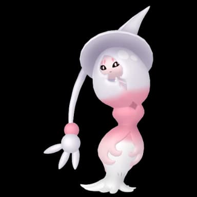 Pokémon HOME Shiny Hatterene sprite 