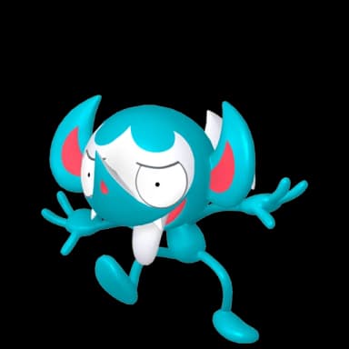 Pokémon HOME Shiny Bähmon sprite 