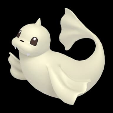Pokémon HOME Shiny Dewgong oscuro sprite 