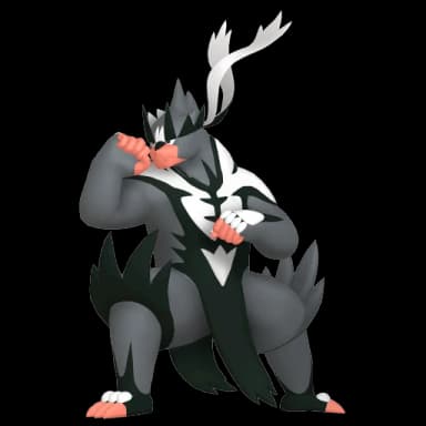 Pokémon HOME Shiny Urshifu (Single Strike Style) sprite 