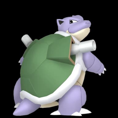 Pokémon HOME Shiny Tortank Obscur sprite 