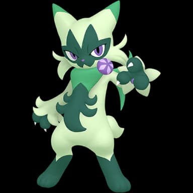 Pokémon HOME Shiny Floragato sprite 
