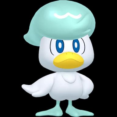 Pokémon HOME Shiny Quaxly sprite 