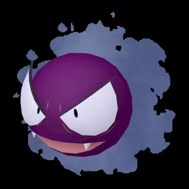 Pokémon HOME Shiny Fantominus sprite 