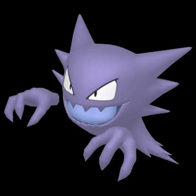 Pokémon HOME Shiny Haunter sprite 