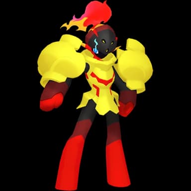 Pokémon HOME Shiny Armarouge sprite 