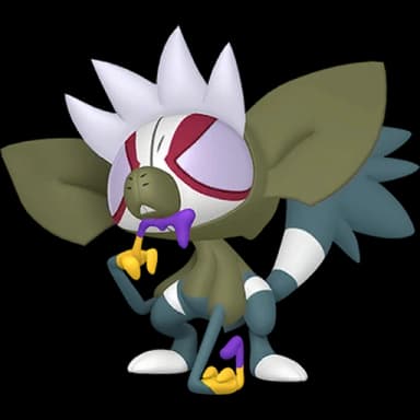 Pokémon HOME Shiny Affiti sprite 
