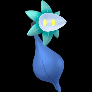 Pokémon HOME Shiny Glimmet sprite 