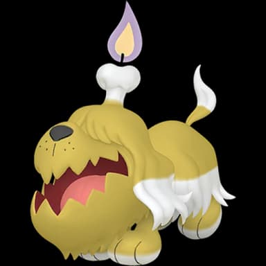 Pokémon HOME Shiny Greavard sprite 
