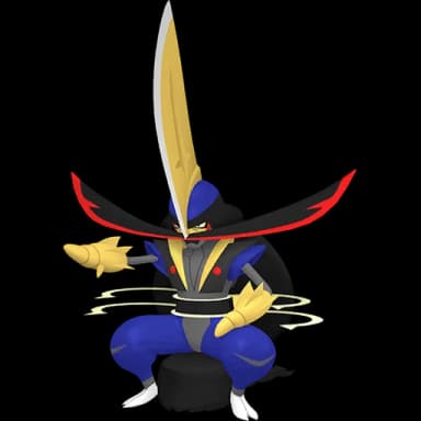 Pokémon HOME Shiny Kingambit sprite 