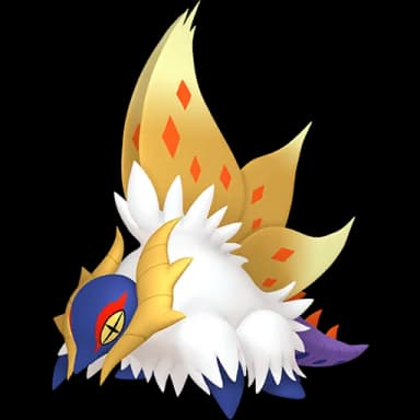 Pokémon HOME Shiny Kriechflügel sprite 