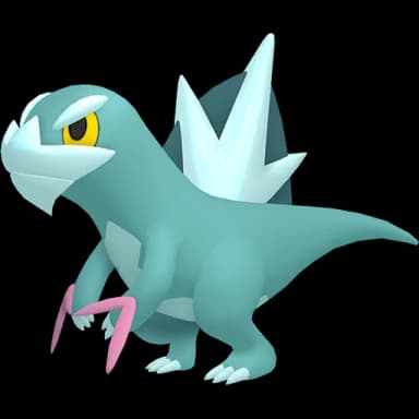Pokémon HOME Shiny Cryospino sprite 