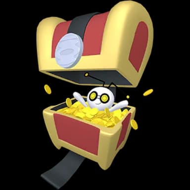 Pokémon HOME Shiny Gimmighoul sprite 