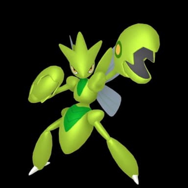Pokémon HOME Shiny Shadow Scizor ♀ sprite 