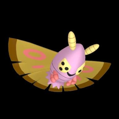 Pokémon HOME Shiny Dustox ♀ sprite 