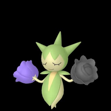 Pokémon HOME Shiny Roselia ♀ sprite 