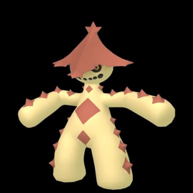 Pokémon HOME Shiny Cacturne ♀ sprite 