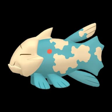 Pokémon HOME Shiny Relicanth ♀ sprite 
