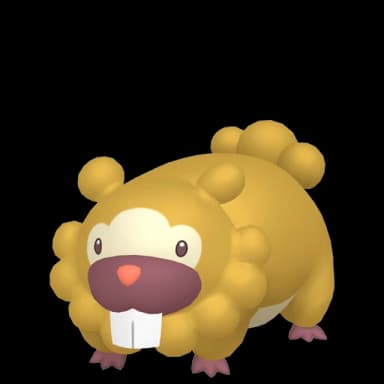 Pokémon HOME Shiny Bidoof ♀ sprite 