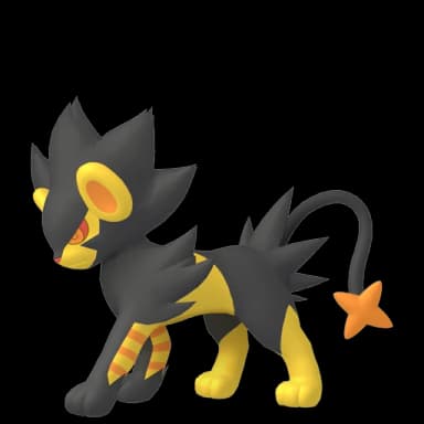 Pokémon HOME Shiny Luxray Obscur ♀ sprite 