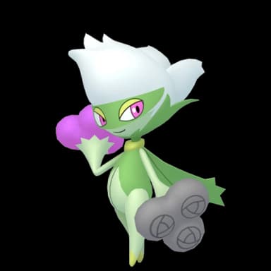 Pokémon HOME Shiny Roserade ♀ sprite 