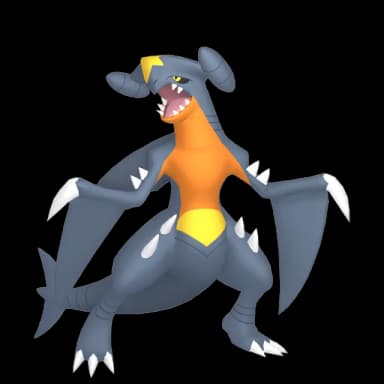 Pokémon HOME Shiny Garchomp ♀ sprite 