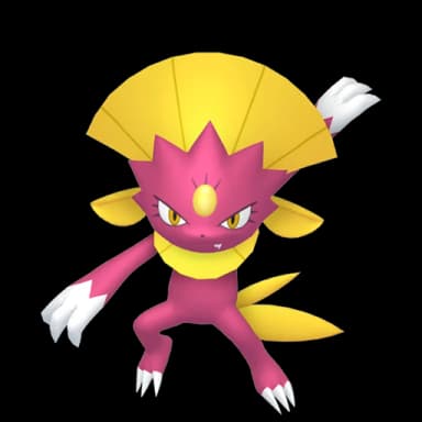 Pokémon HOME Shiny Crypto-Snibunna ♀ sprite 