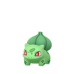 Pokémon GO Shiny Bulbasaur oscuro sprite 