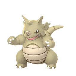 Pokémon GO Shiny Rhinoféros Obscur ♀ sprite 