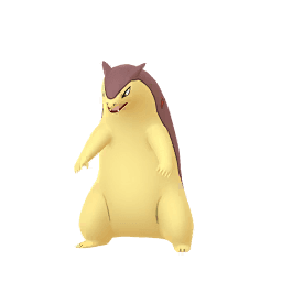 Pokémon GO Shiny Typhlosion oscuro sprite 