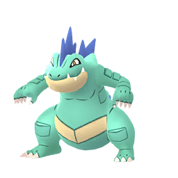 Feraligatr oscuro (Shiny)