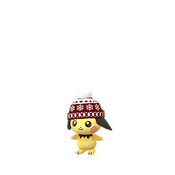Pichu WINTER_2018 (not shiny)