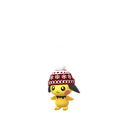 Pichu WINTER_2018 (Shiny)