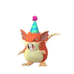 Pokémon GO Shiny Rattatac ♀ sprite 