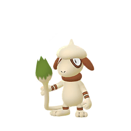 Smeargle scaled to 1.475x Human scale (compared to 1.7m human)