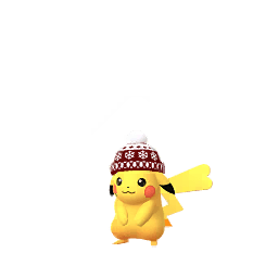 Pikachu WINTER_2018 (not shiny)