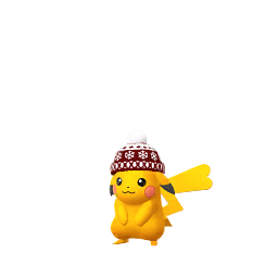 Pikachu WINTER_2018 (Shiny)