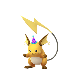 Raichu ANNIVERSARY (not shiny)