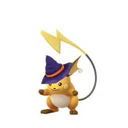 Raichu HALLOWEEN_2017 (not shiny)