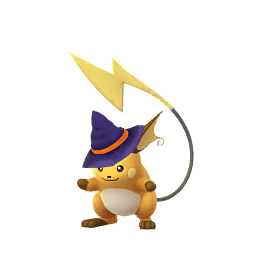 Raichu HALLOWEEN_2017 (not shiny)