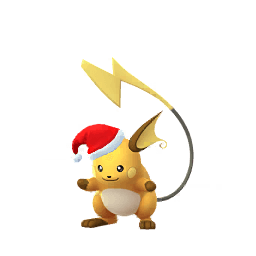 Raichu HOLIDAY_2016 (not shiny)