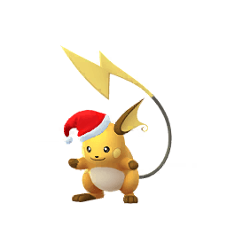 Raichu HOLIDAY_2016 (not shiny)