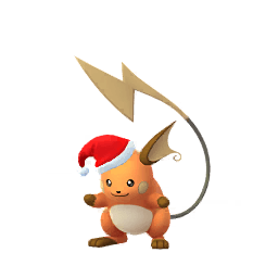 Raichu HOLIDAY_2016 (Shiny)