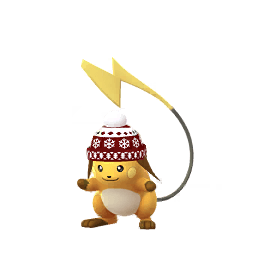 Raichu WINTER_2018 (not shiny)