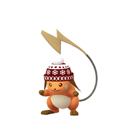 Raichu WINTER_2018 (Shiny)