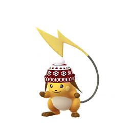 Raichu WINTER_2018 (not shiny)