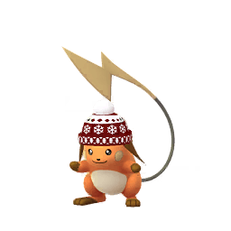 Raichu WINTER_2018 (Shiny)