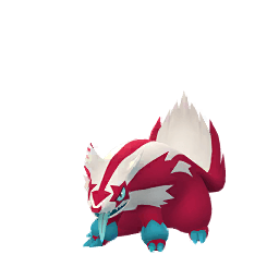 Pokémon GO Shiny Linéon de Galar Obscur sprite 