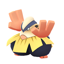 Pokémon GO Hariyama Sombroso sprite 